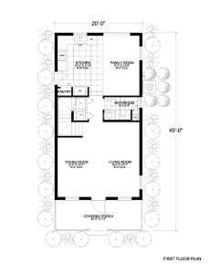 Home Plan First Floor
