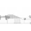 Left Elevation View of Home Plan