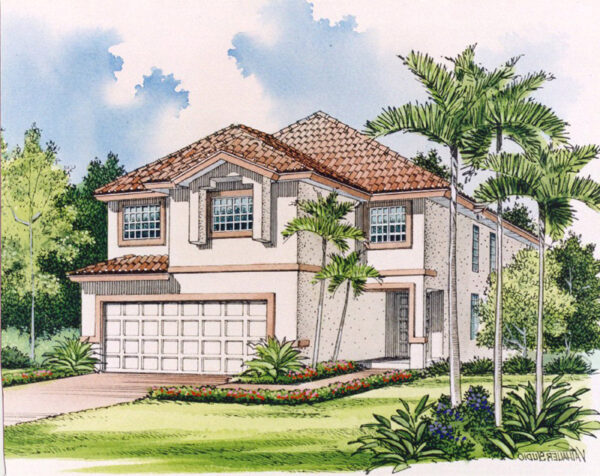 Large Home Rendering