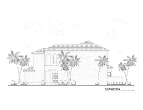 House Right Elevation