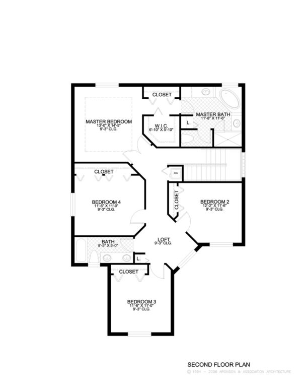 House Second Floor Plan