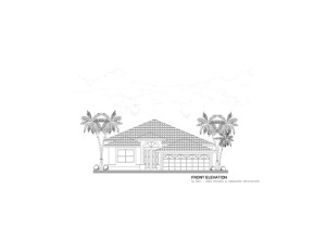 Front Elevation of House