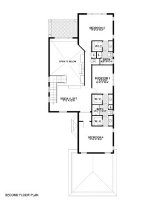 Second Floor House Plan