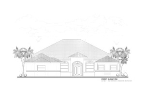 Front Elevation House Plan
