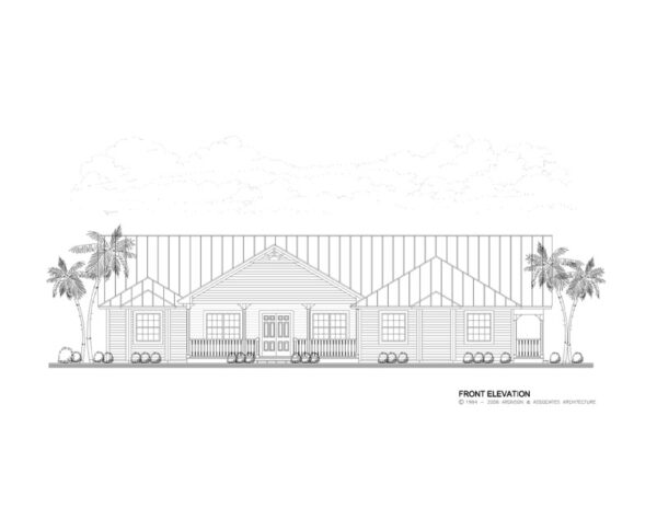 Home Front Elevation View