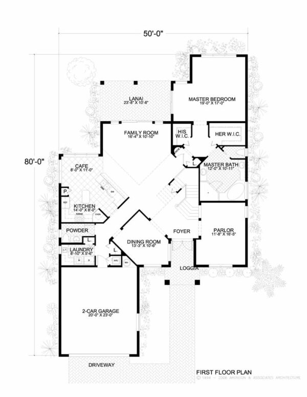 House Plan First Floor Plan