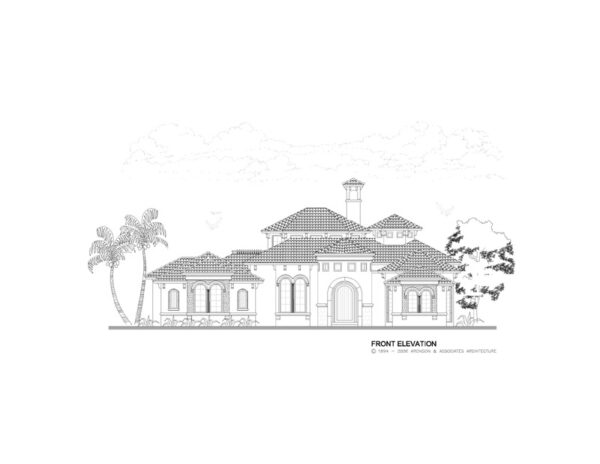 Front Elevation of Home