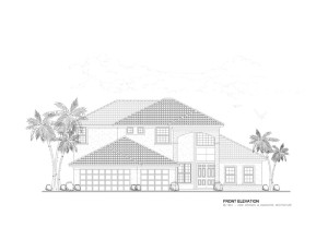 Home Front Elevation VIew