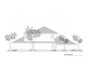 Home Left Elevation VIew