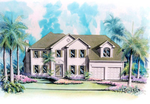 House Front Rendering
