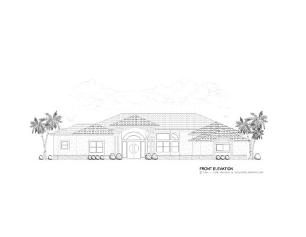 Front Home Elevation View