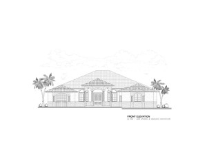 Front Elevation of House View