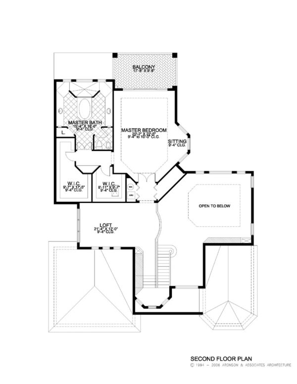 Second Floor Home Floor Plan