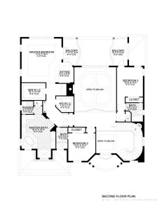 Second Floor Plan House Plan