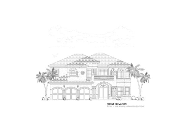 Home Front Elevation View