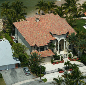 Aerial View of Luxury Home