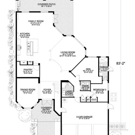 4881-0272 | Luxurious Mediterranean-Style Home Floor Plan - Architect ...