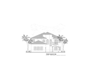 Home Front Elevation VIew