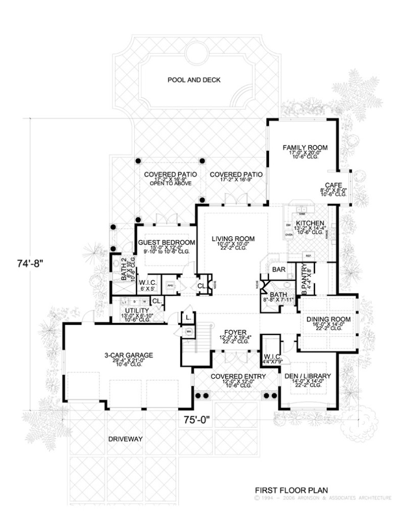 1st Floor Home Plan