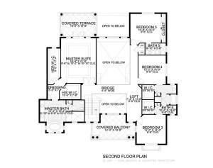 2nd Floor Home Plan