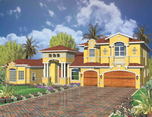 Front of Home Rendering 2