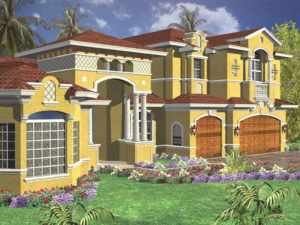 Front of House Rendering 3
