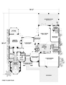 First Floor House Floor Plan