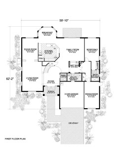 Luxury First Floor Home Plan