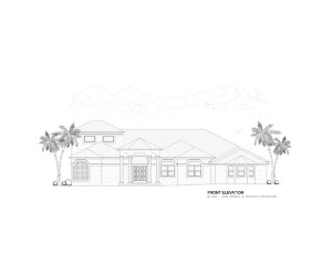 Front Elevation of House
