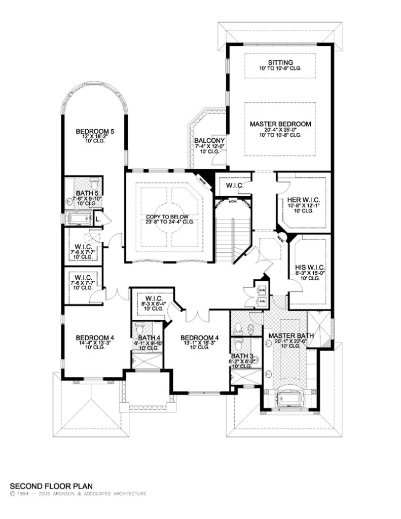 Second Floor House Floor Plan