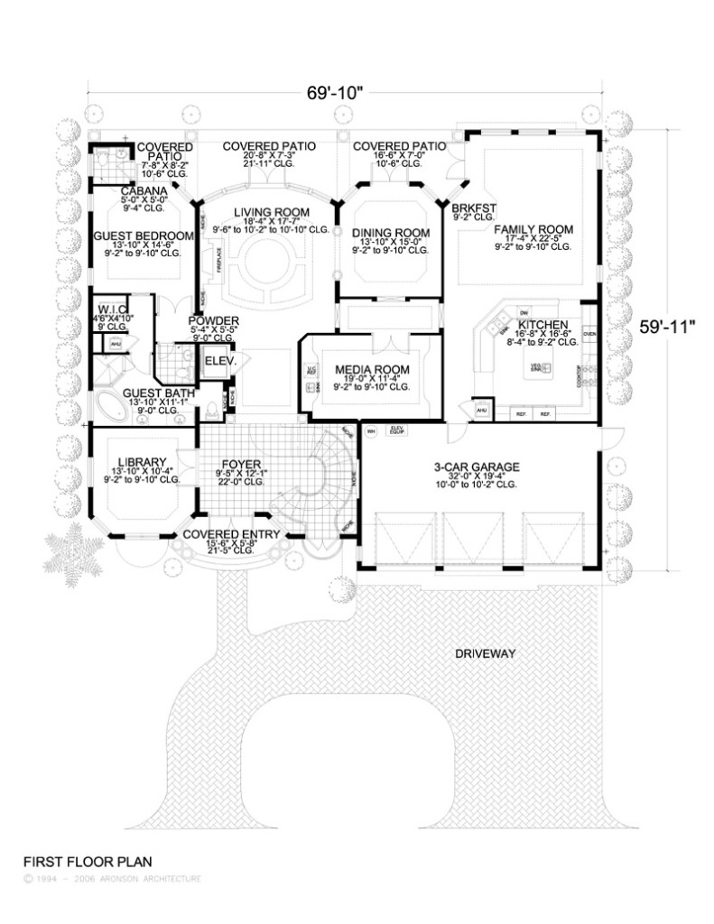First Floor House Plans